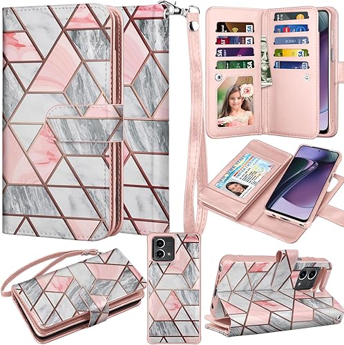 Miniatura 8 de Takfox Funda tipo cartera para Motorola Moto G Stylus 2023 5G, para Moto G Stylus 2023, funda de piel sintética con ranuras para tarjetas de