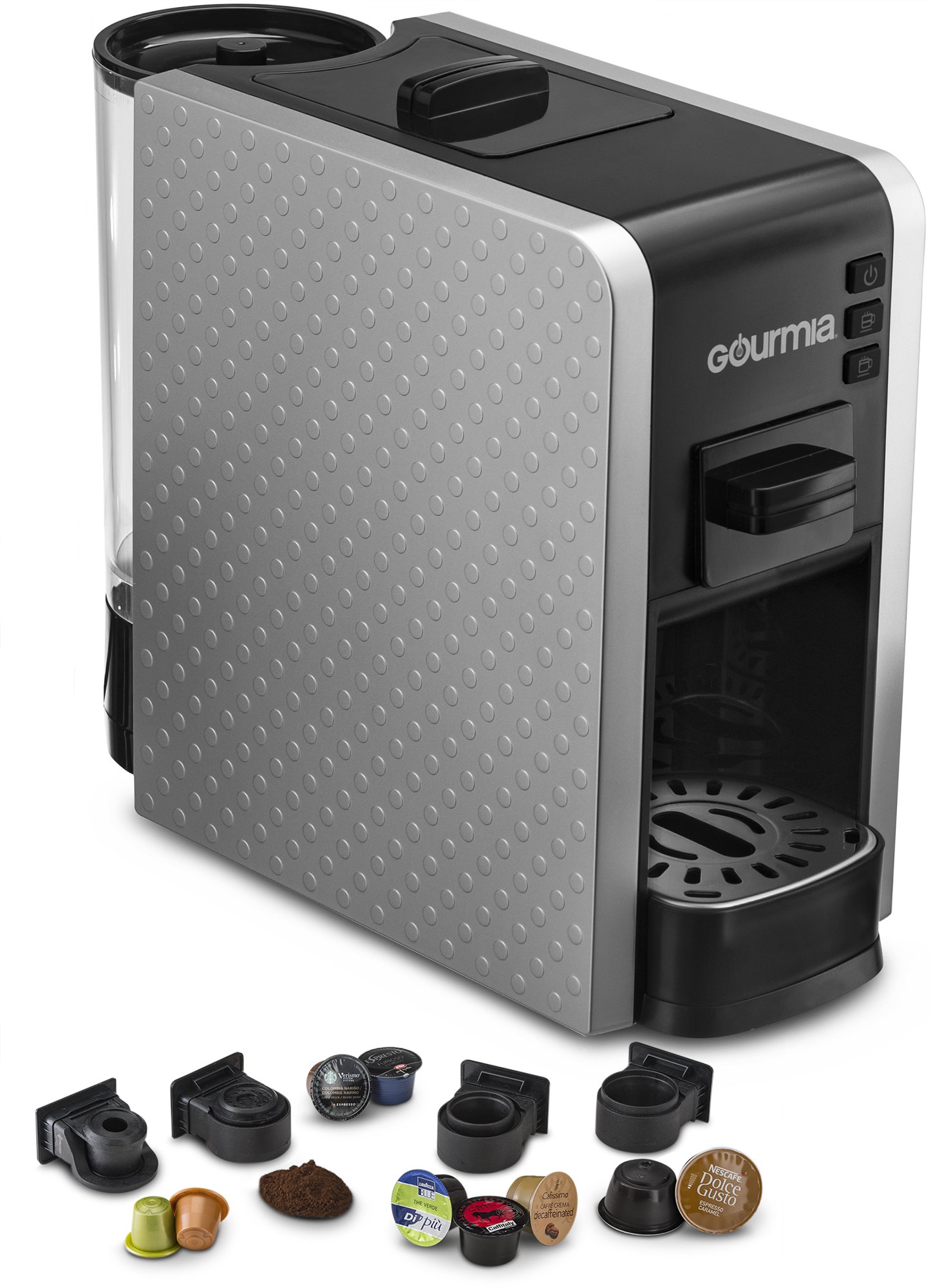 Gourmia GCM7000S Coffee Machine 9 75 Silver