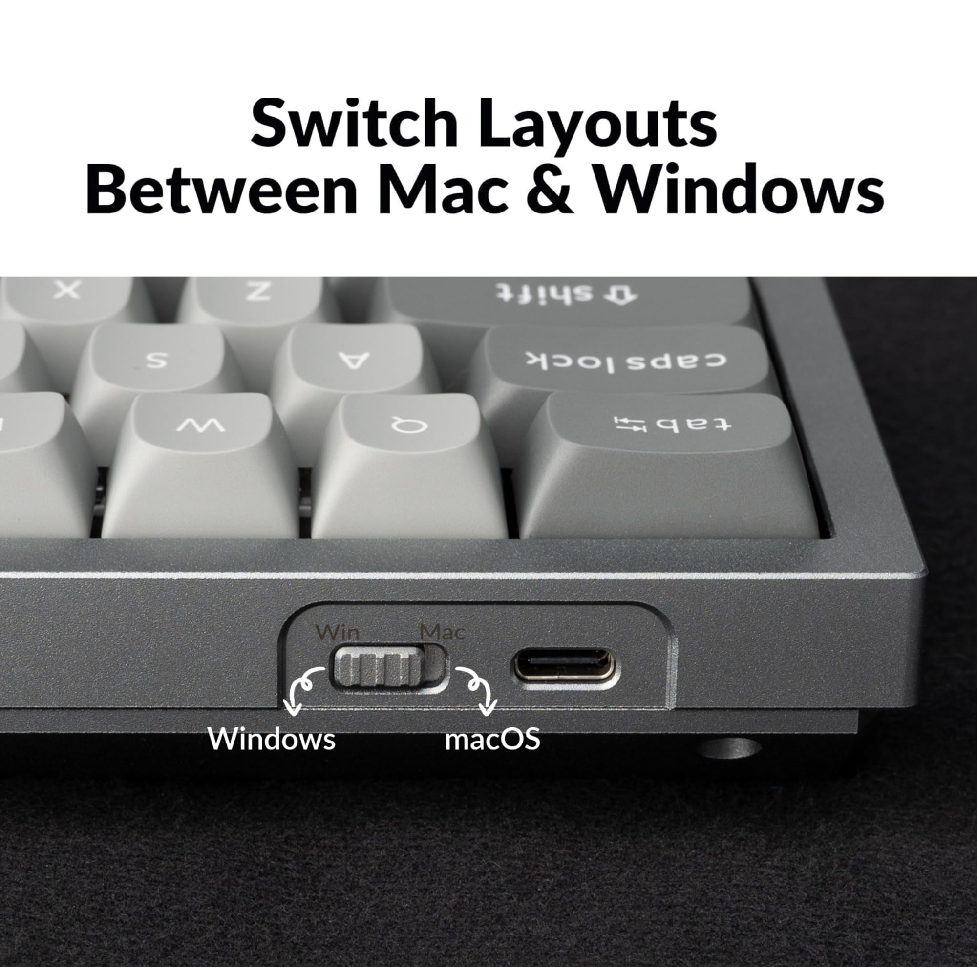 Amazon | Keychron Q9 52キー 40%レイアウト メカニカルキーボード