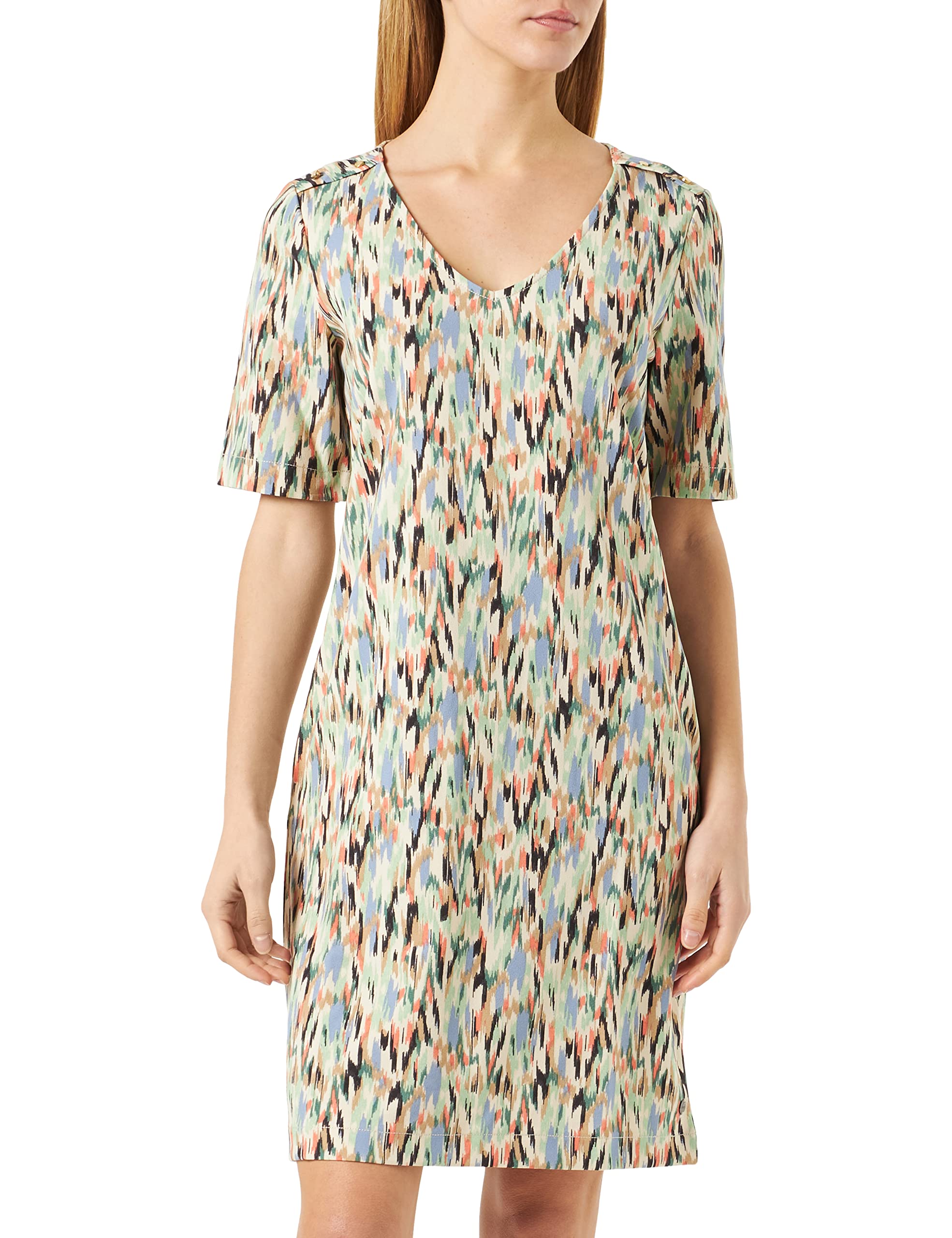 Garcia Women's B30283_Ladies Dress, Whitecap, XL