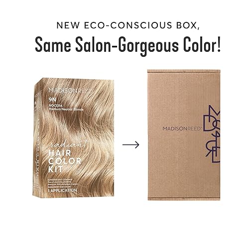 Miniatura 69 de Madison Reed - Kit de tinte radiante para el cabello, tinte permanente para el cabello, 100 % cobertura de canas, sin amoníaco, castaño Módena 10