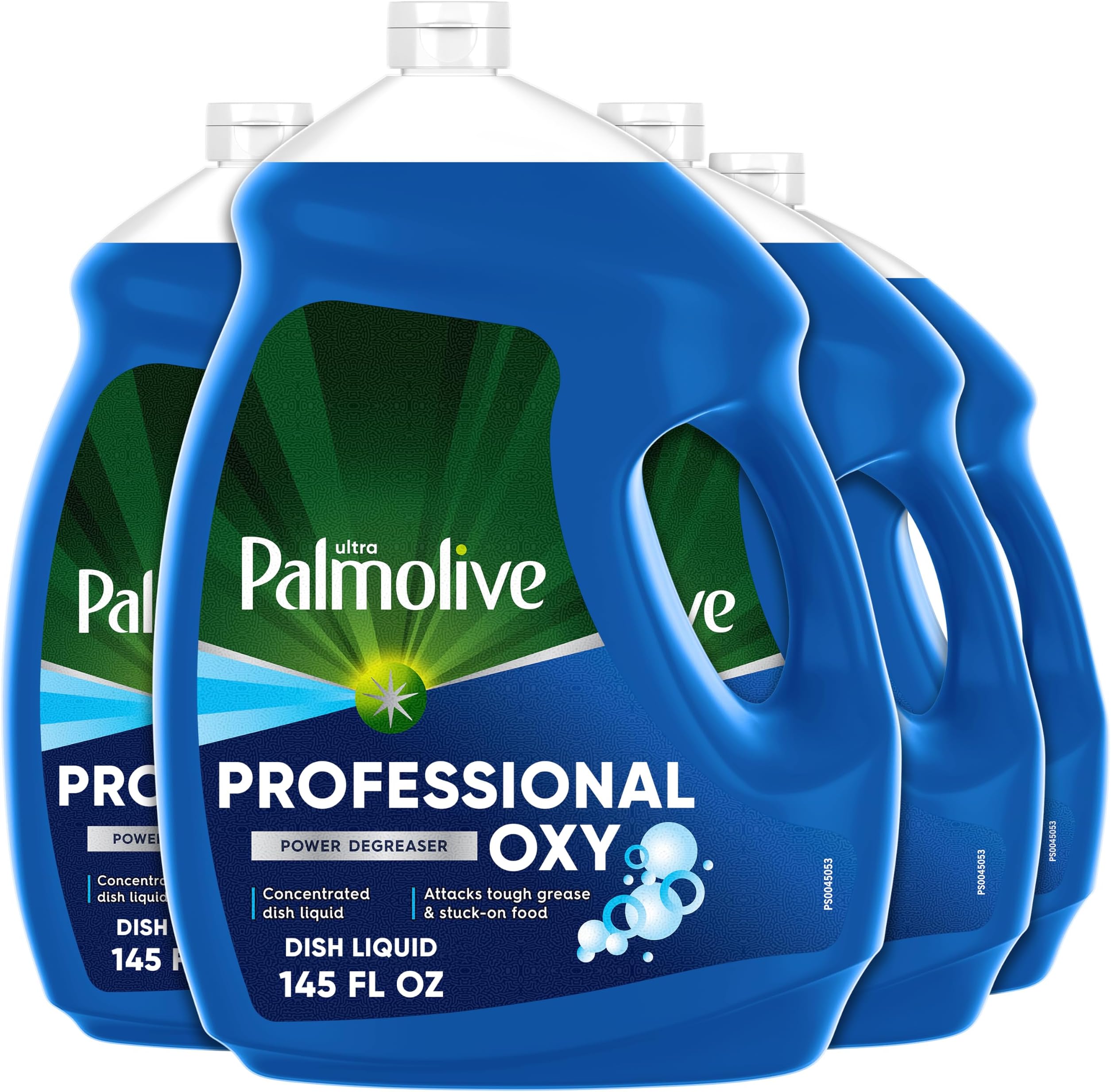 Professional Liquid Dish Soap, Oxy Power Degreaser, 145 fl oz | Cuts Grease, Dishwashing Detergent, Paraben-Free, Leaves Dishes Sparkling Clean, Tough on Grease, Soft on Hands