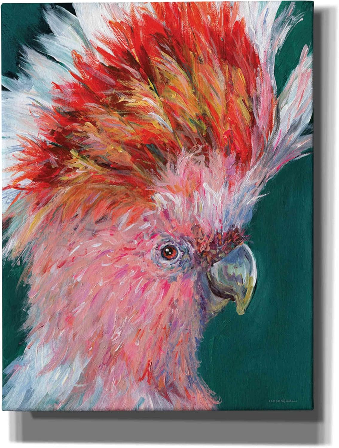 Epic Graffiti 'FAB-U-LOUS' by Kamdon Kreations, Giclee Canvas Wall Art, 26"x34"