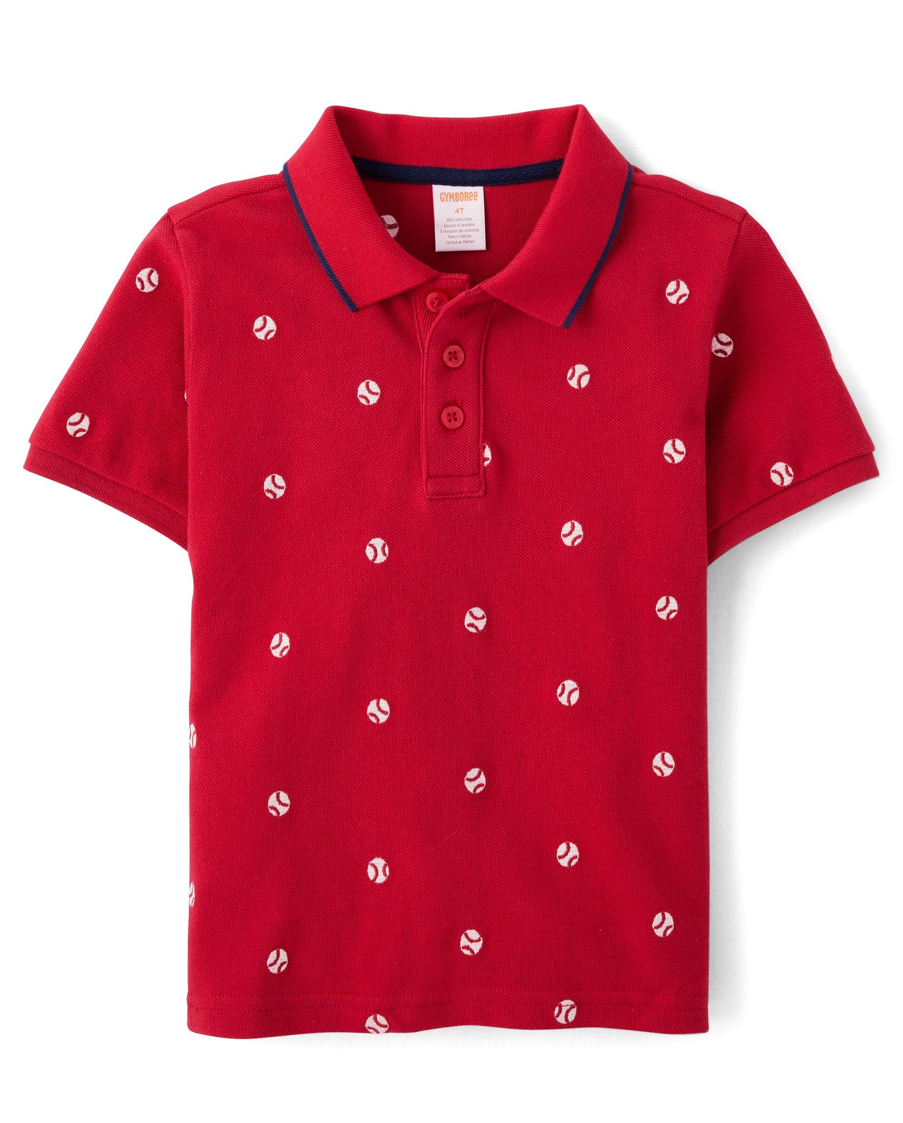 Gymboree Boys' and Toddler Short Sleeve Polo Shirt