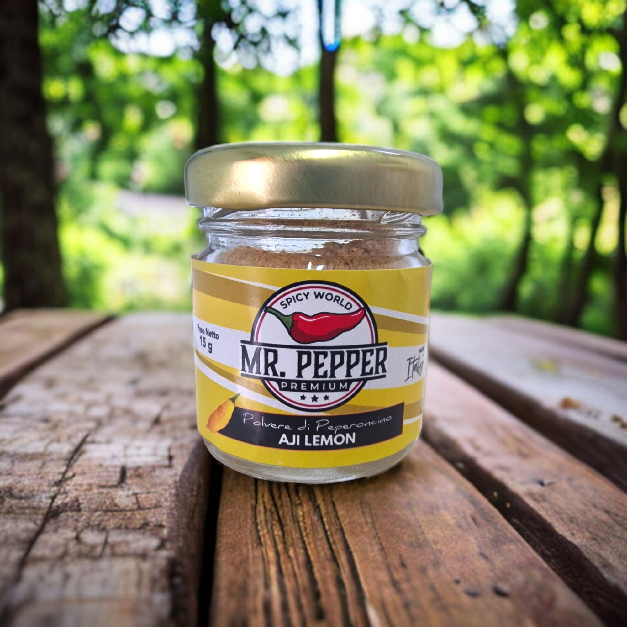Polvere di Peperoncino Aji Lemon 15g - Mr.Pepper il Peperoncino Di Eccellenza