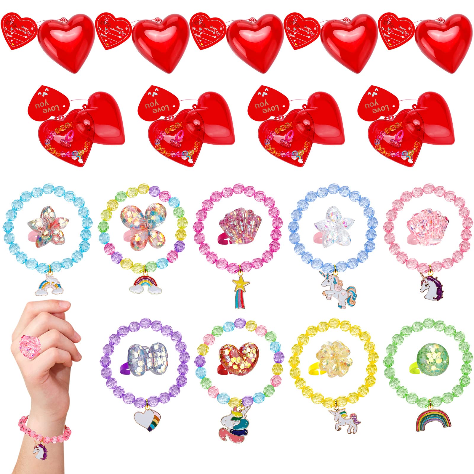 Photo 1 of A bundle of nails, and bracelets