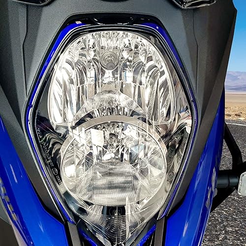 Resin Bike Motorcycle 3D Stickers Compatible with Suzuki V-Strom 650 XT ABS 2020-2021. Headlight Protection from Bumps and Scratches. Motorcycle