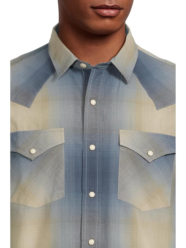 Navy Pendleton Frontier Shirt Short Sleeve
