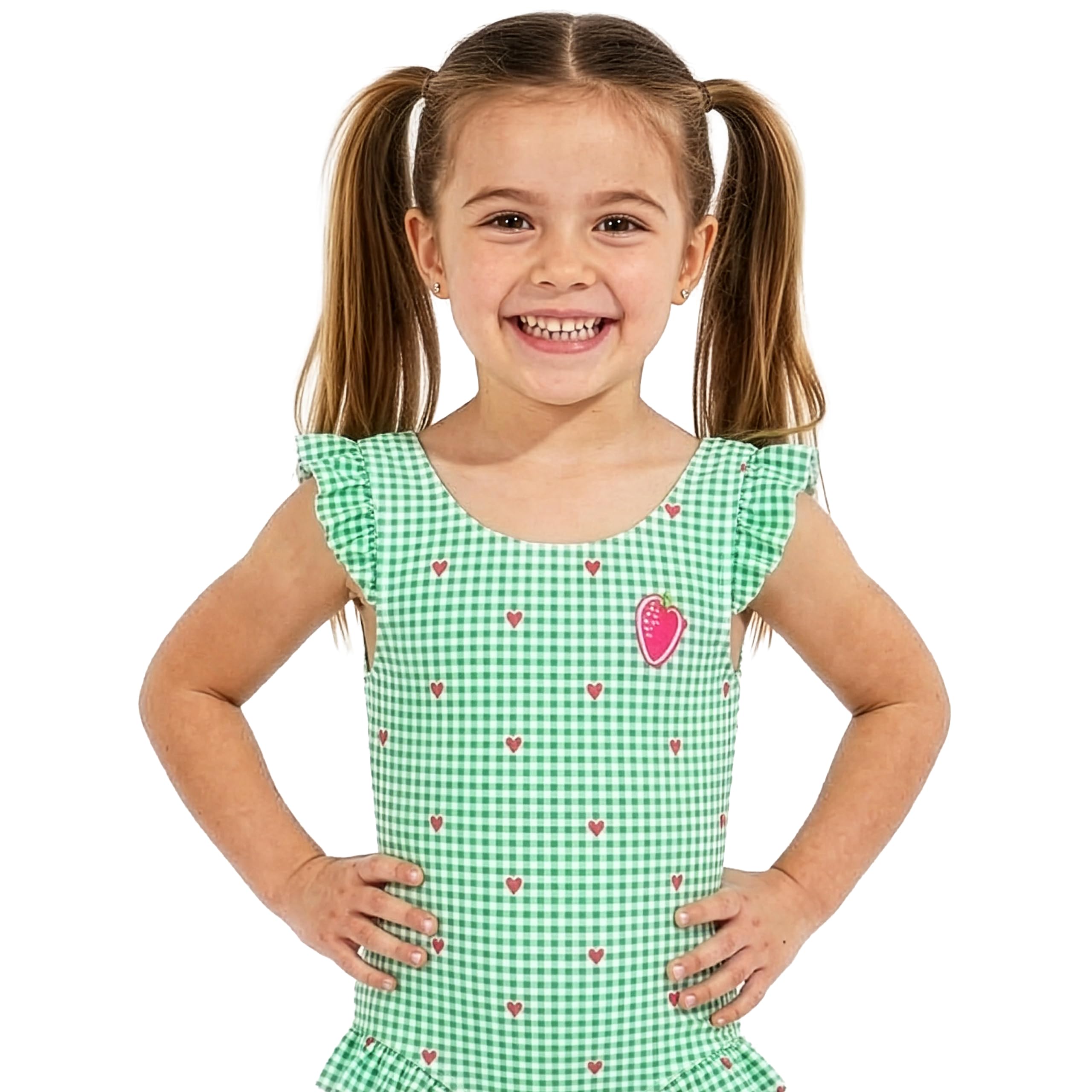 Harry Bear Bañador para Niña Flower Power, Trajes De Bano para Niñas