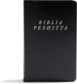 Biblia Peshitta. Imitación piel, negro, con índice (Peshitta Bible. Imitation Leather, Black, Indexed) (Spanish Edition)