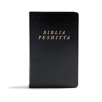 Biblia Peshitta. Imitacion piel, negro, con indice Peshitta Bible. Imitation Leather, Black, Indexed Spanish Edition