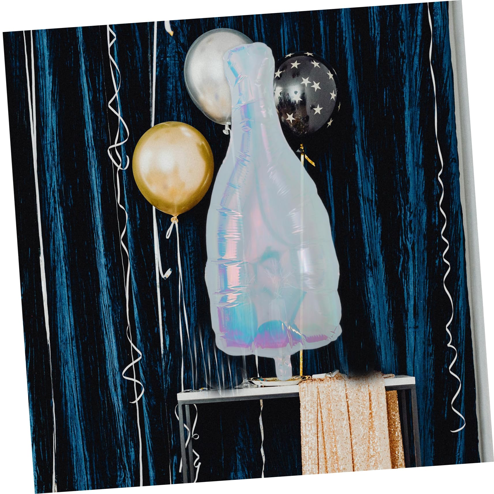 Globo Inflable en Forma de Botella de Vino, 10 Piezas
