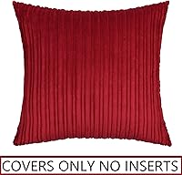 Vista 461 de UGASA - Juego de 2 fundas de almohada de terciopelo a rayas, funda decorativa para cojín con cremallera oculta para el hogar, sofá, dormitorio