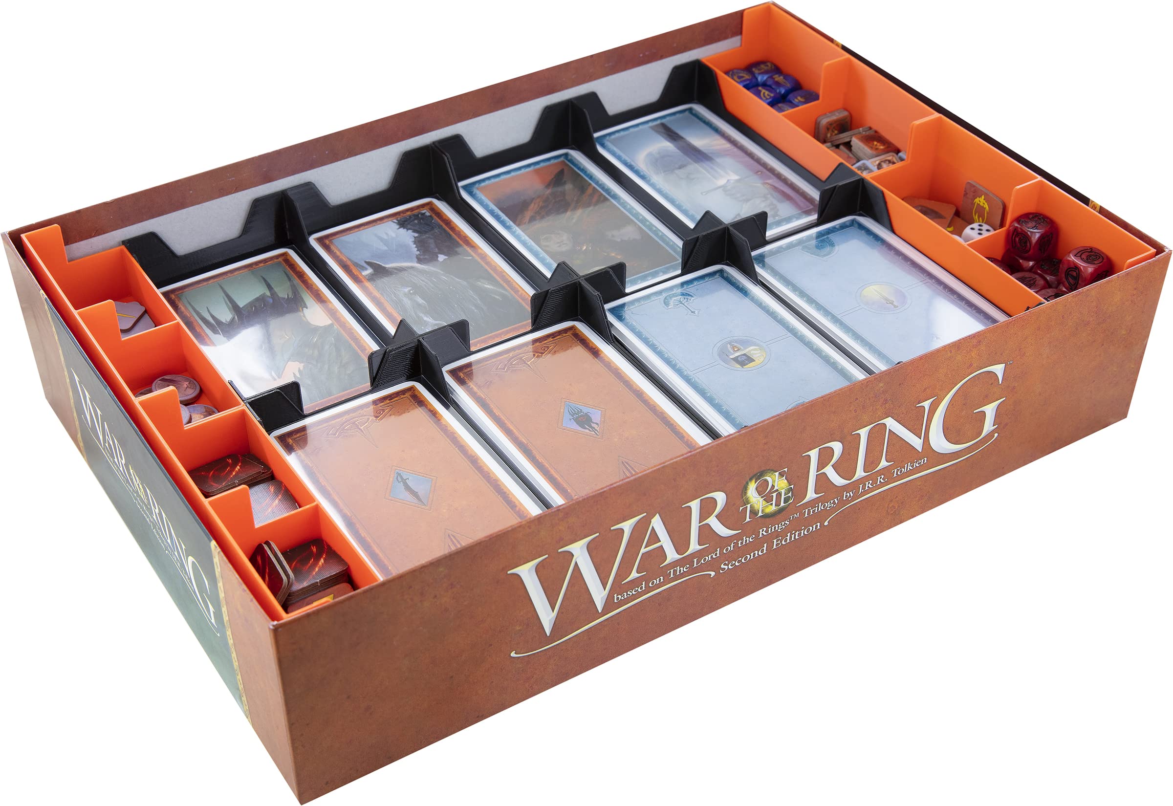 Feldherr Organizer Compatibile con The War of The Ring Second Edition - Scatola del Gioco Principale