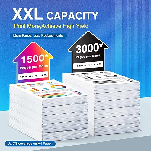 Miniatura 3 de LC3019 - Repuesto compatible con cartuchos de tinta Brother LC3017 LC3019 para impresoras Brother MFC-J6530DW, MFC-J5330DW, MFC-J6930DW,