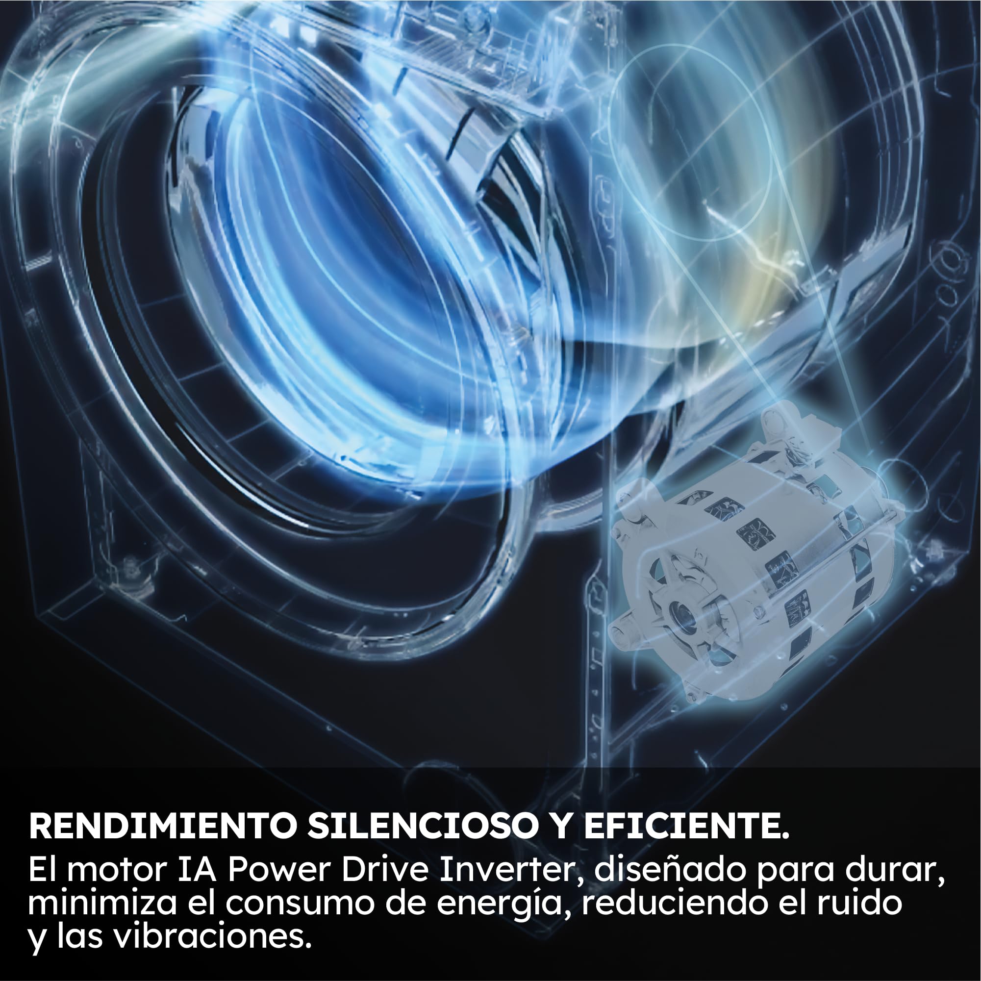 Haier X 7 HWD80BP14357TUIB Lavadora Secadora, Capacidad 8KG + 5KG, Motor Inverter, Wifi, Tecnología Antibacterias, Refresh, Inicio diferido, Detector Kg, 60cm ancho, 1400 RPM, 16 programas, Blanco — view 8