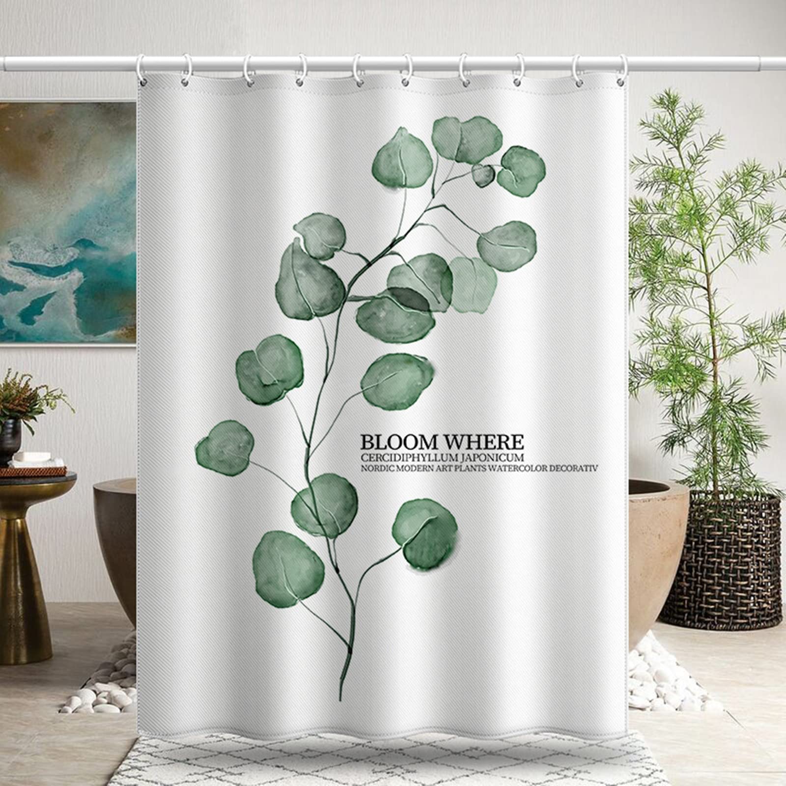 Rideau douche anti moisissure KnSam évite l'humidité et protège votre sol de salle de bain 200x200