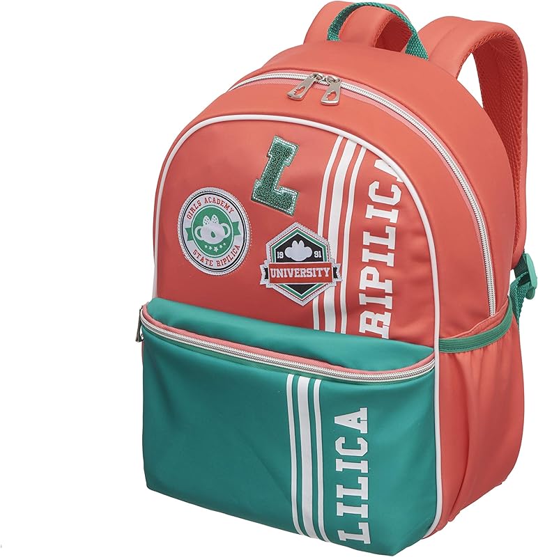 MOCHILA DE COSTA PATCHES LILIC RIPILICA - M em oferta na Shopee