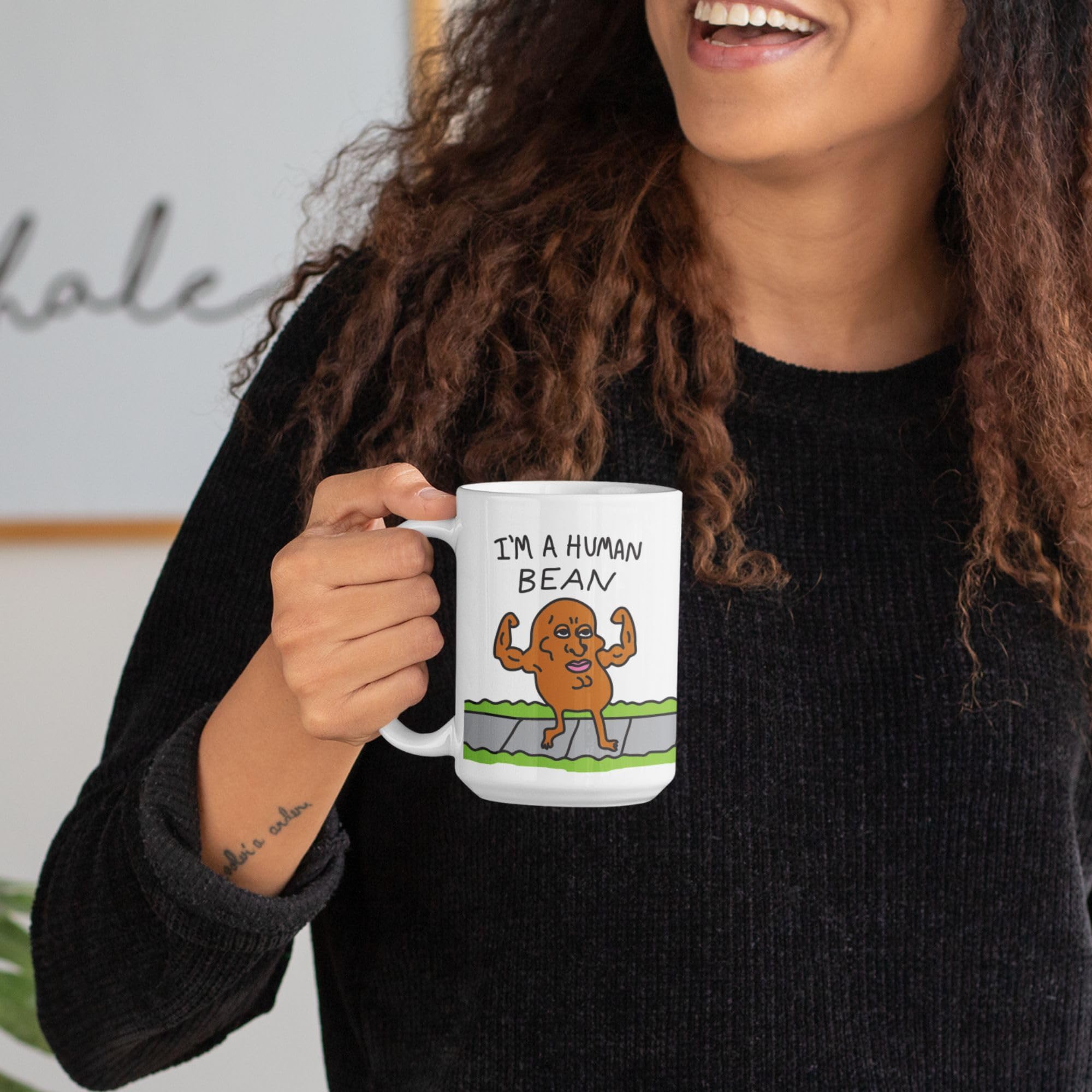 Tazza In Ceramica "Barack And Roll" 425 Ml – Design Divertente Con Barack Obama – Lavabile In Lavastoviglie E Microonde – Regalo Originale - 3