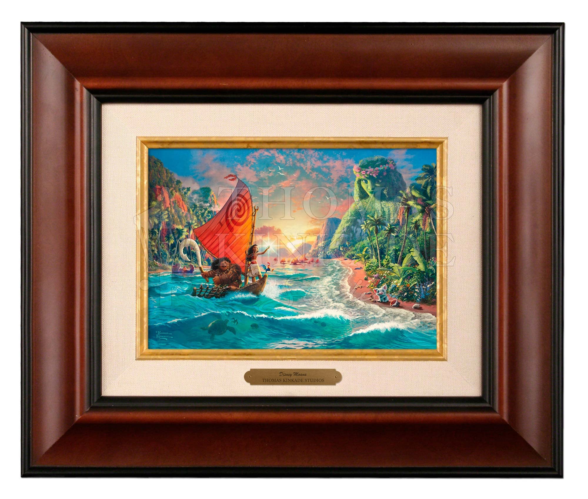 Thomas Kinkade Studios Disney Moana 5