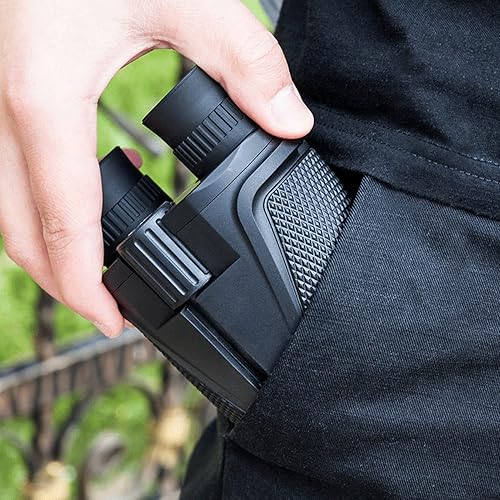 Miniatura 5 de 12X prismáticos del poder más elevado HD con prisma, telescopio del tamaño del bolsillo para la observación al aire libre