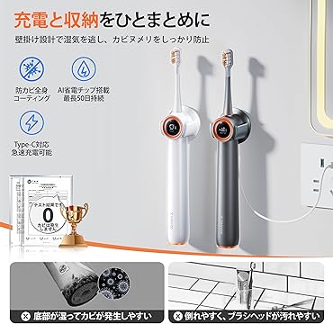Amazon.co.jp: RANVOO: 電動歯ブラシ