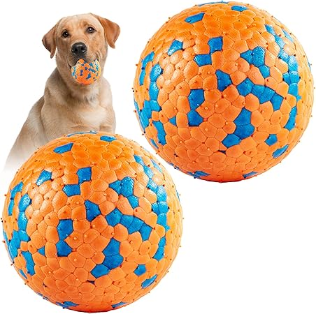 The Mellow Dog Balle Apaisante Pour Chien - Balle De Soutien émotionnel Pour Chien - Jouet Amusant Et Jouet à Mâcher Pour Chien De Toute Taille (3 Balles Apaisantes