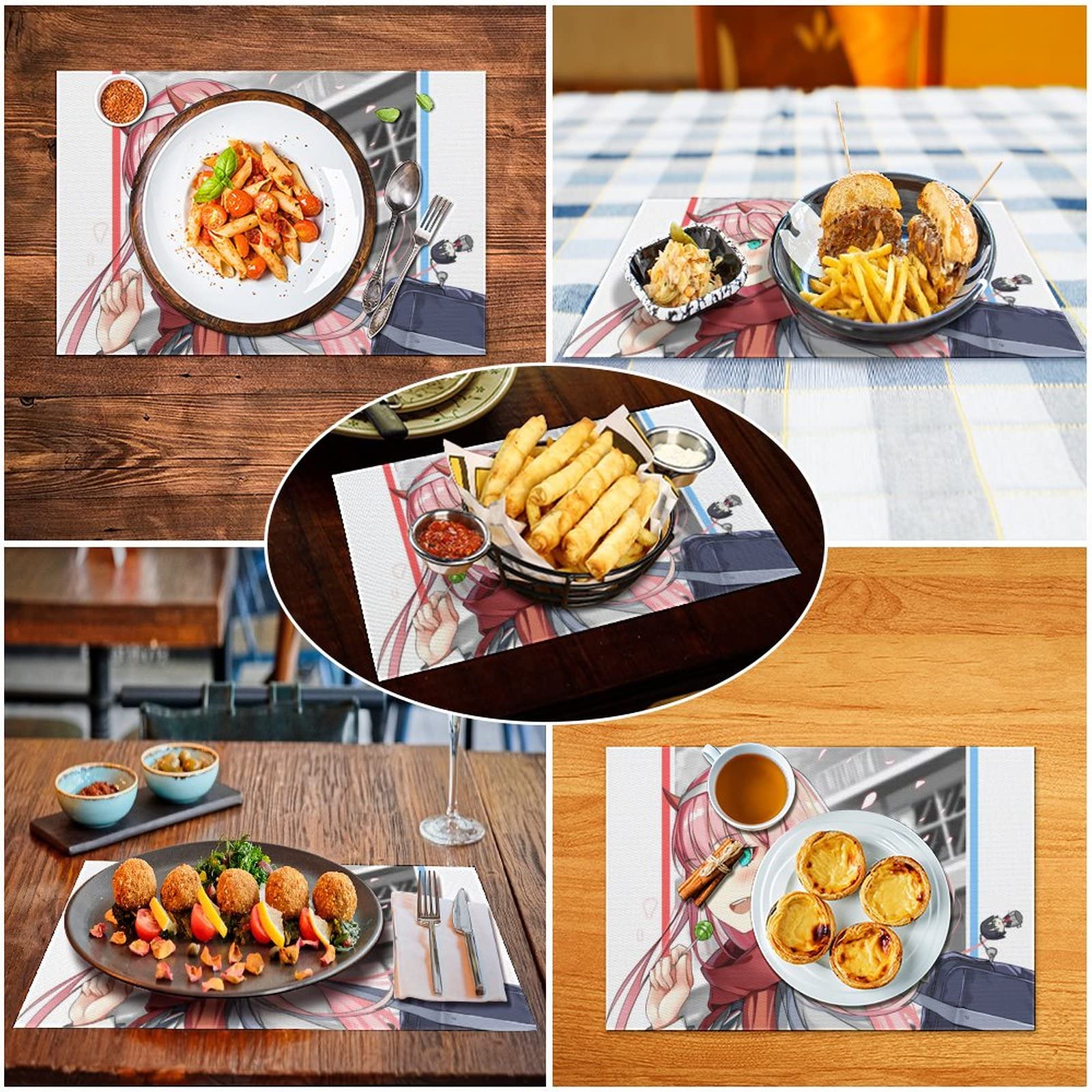 Amazon｜ランチョンマット ダーリン・イン・ザ・フランキス ゼロツー 1