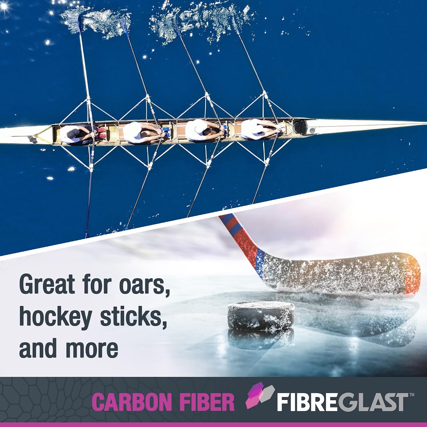 Fibre Glast Unidirectional Carbon Fiber Sleeving – High-Strength Graphite Tubing To Bond & Reinforce Hoses, Hockey Sticks, Oars, Golf Clubs, Studs, Cylinders & More – 15-20 Oz, 5 Yards, Made In USA