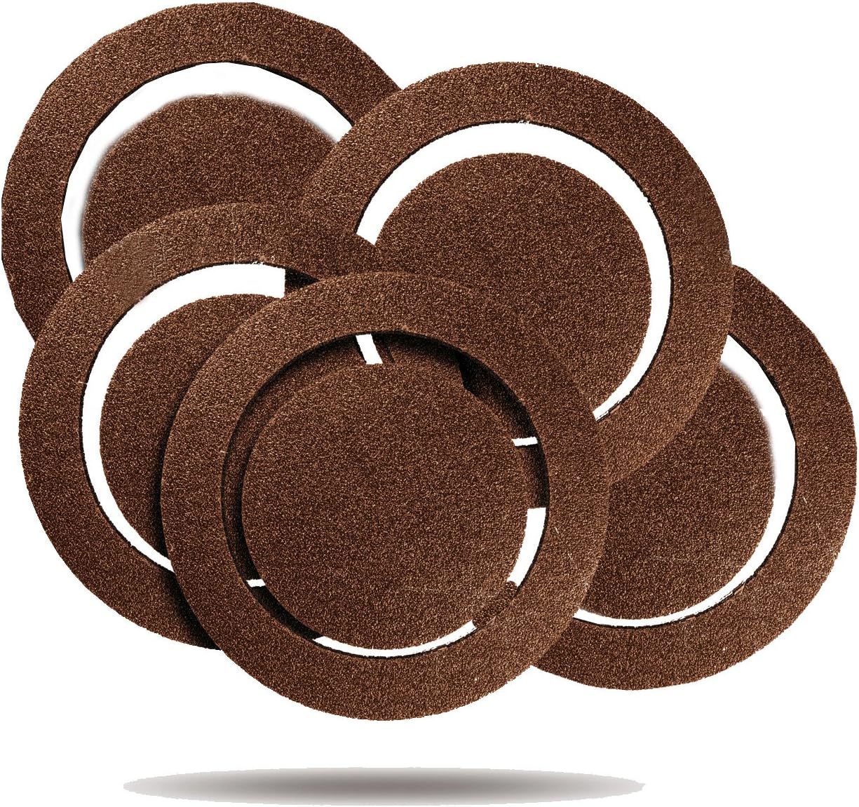 Rockwell RW9217 5-Inch 220 Grit Sanding discs, 5-Pack for RK4245K, 5-Pack for RK4247K