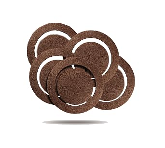 Rockwell RW9215 5-Inch 120 grit Sanding discs, 5-Pack for RK4245K, 5-Pack for RK4247K