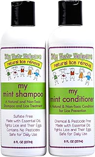 Sponsored Ad - Lice Prevention Shampoo and Conditioner that Kills Lice and Eggs for Kids I Peppermint Essential Oil I Use ...