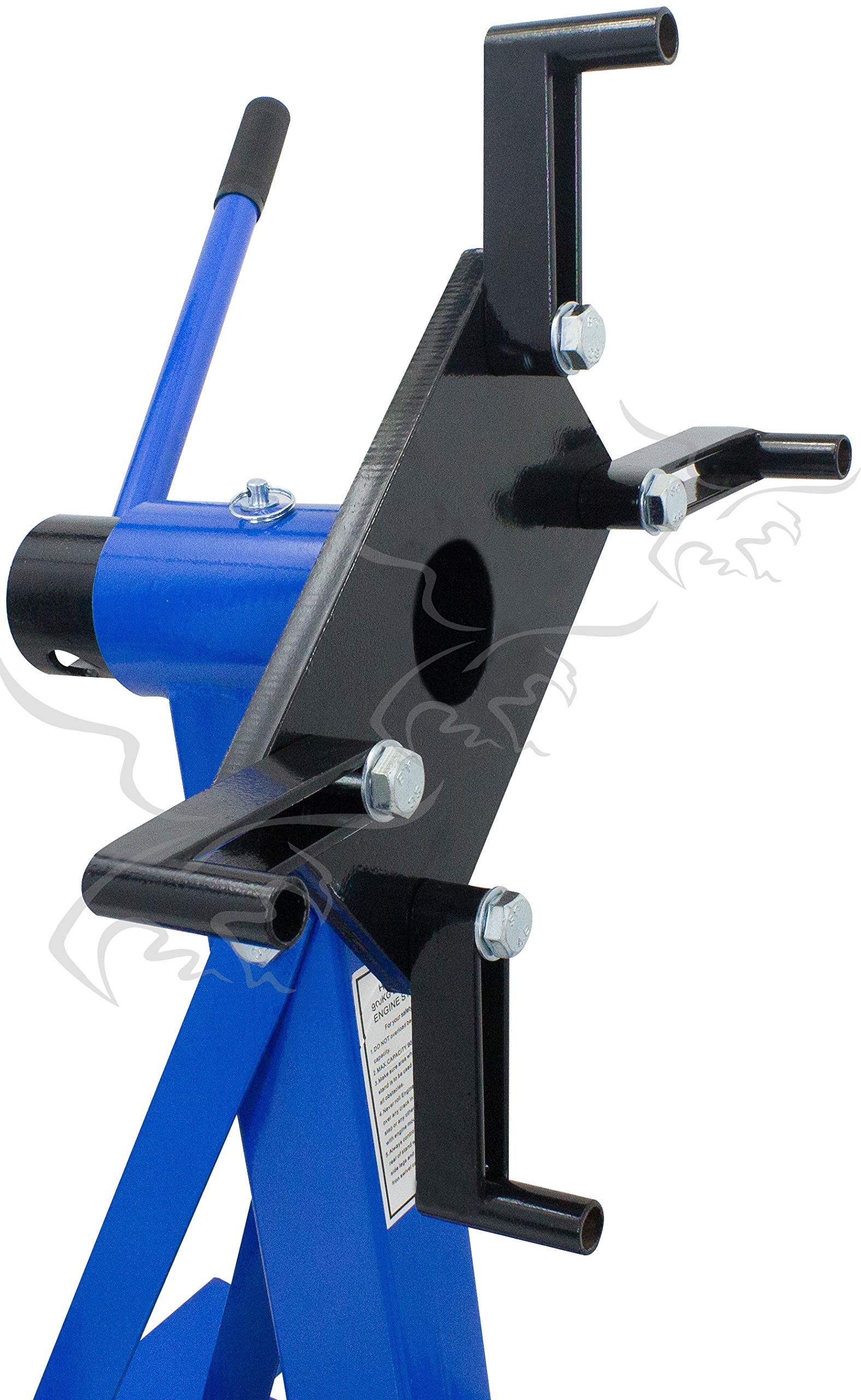 SOPORTE CABALLETE PARA SUJETAR MOTORES 900 Kg PLEGABLE. Levantar motor y caja de cambios