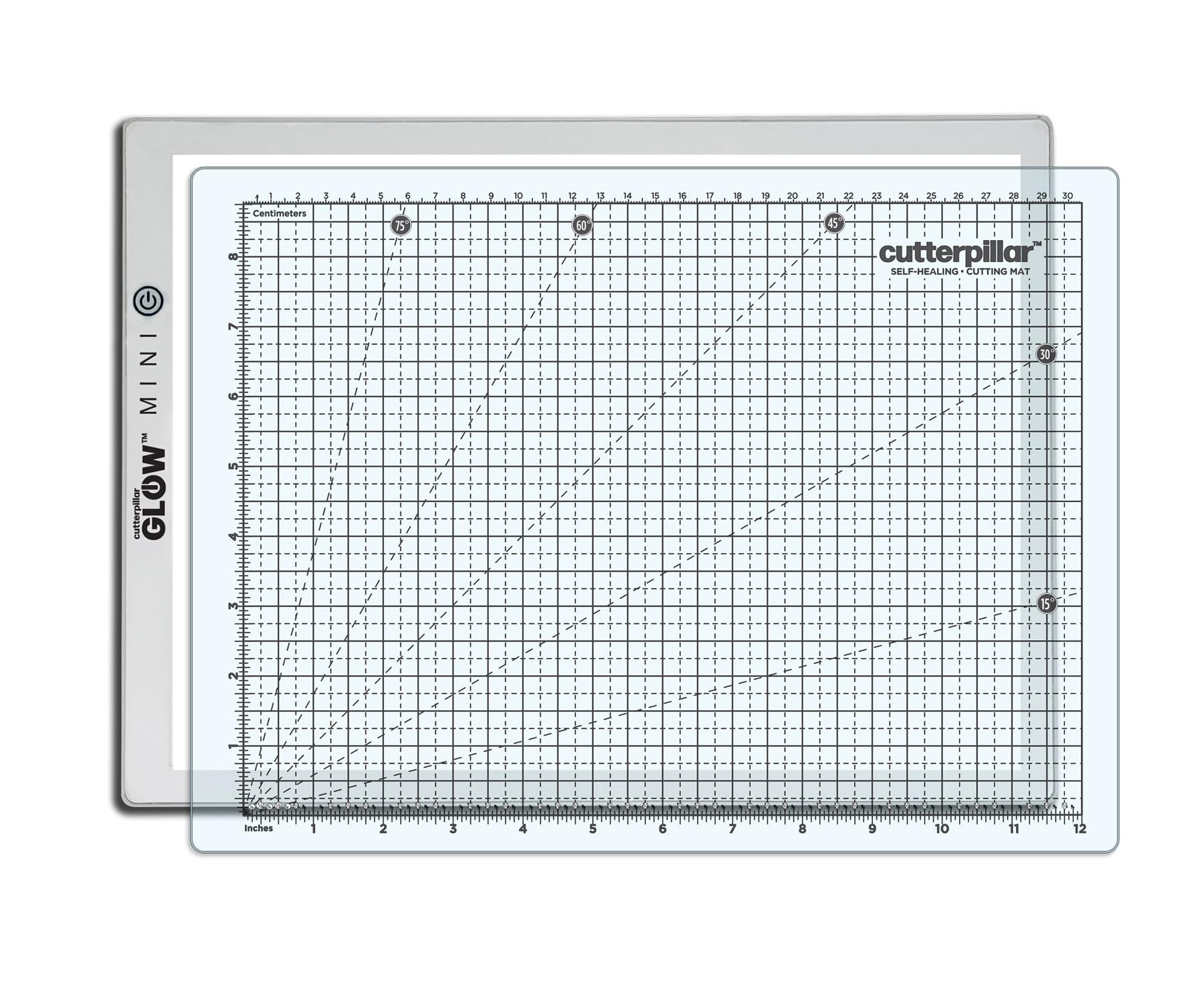 CutterPillar Glow Elite Mini LED Light Board, Silver