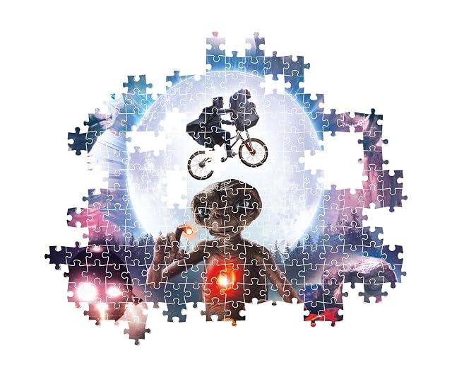 Foto 4 de 5 de Clementoni - Cult Movies - E.T. El Extraterrestre, Puzzle 1000 Piezas para Adultos, Póster de Cine Icónico…