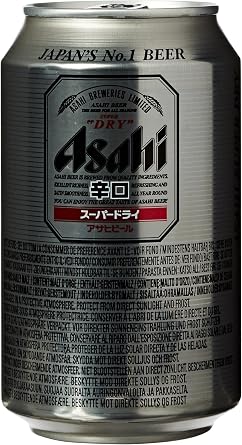 Asahi Cans, 12 x 330 ml