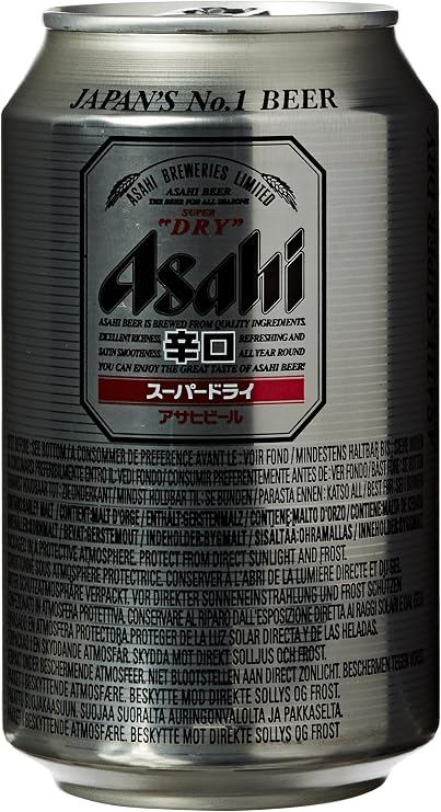 Asahi Cans, 12 x 330 ml