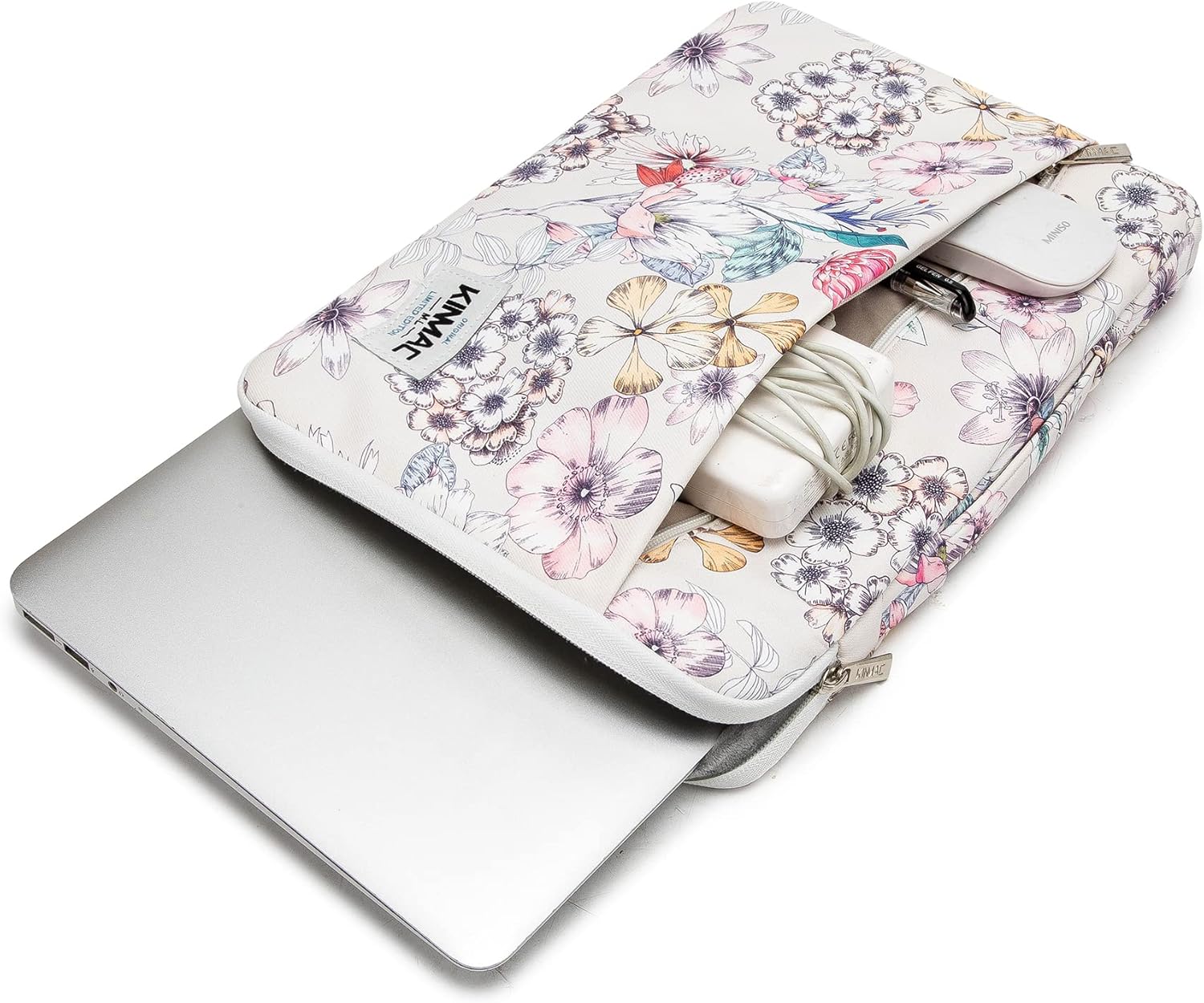 Kinmac 360° Protective Laptop Sleeve Case Bag Cover with Handle for MacBook Pro 16 inch,16 inch HP,Lenovo,Dell,ASUS,Acer Ultrabook and Business Laptop (F-04) - Image 3