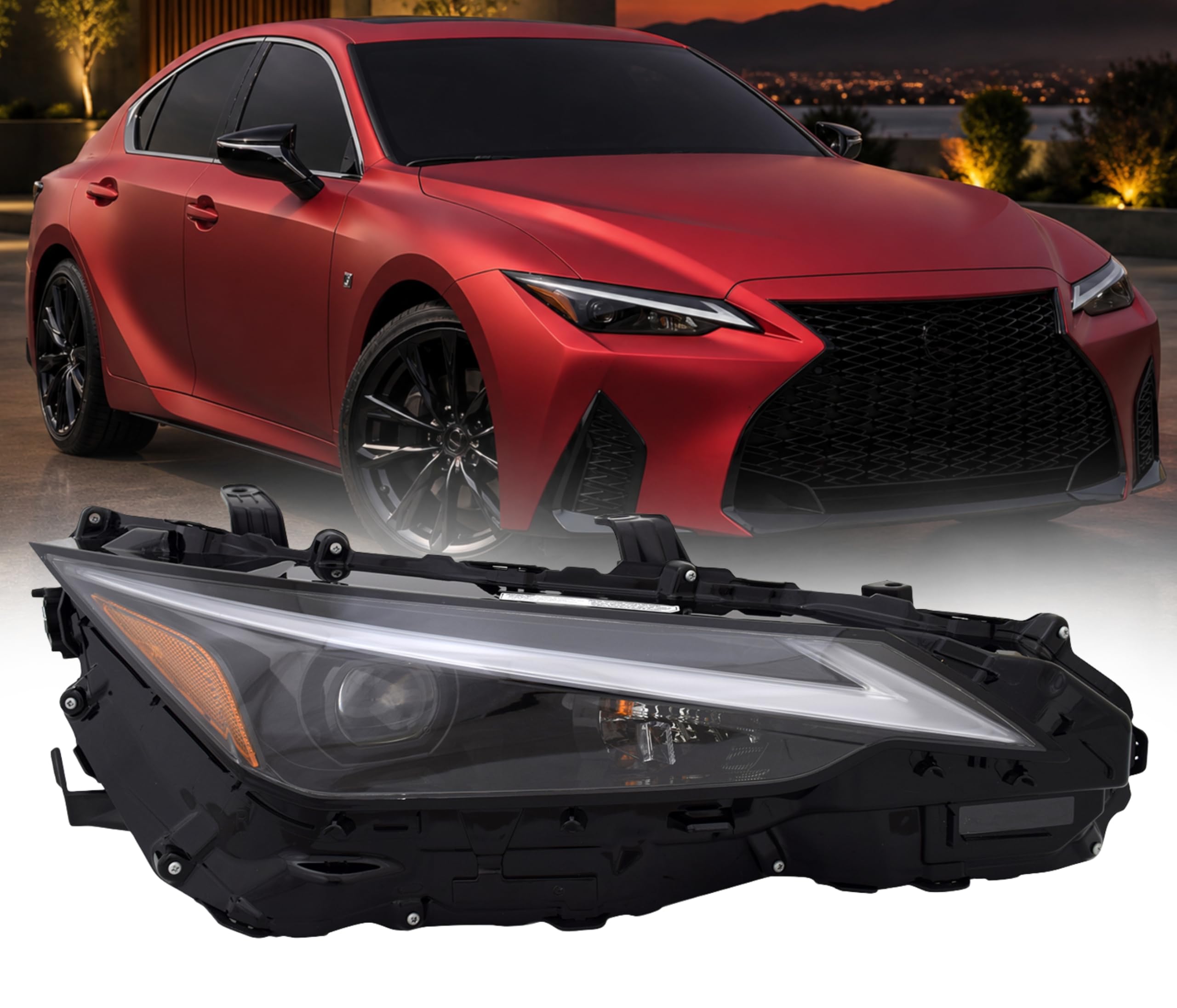 Amazon.com: ALLIGATOR AUTO LIGHTS Replacement For Lexus 2021 2022