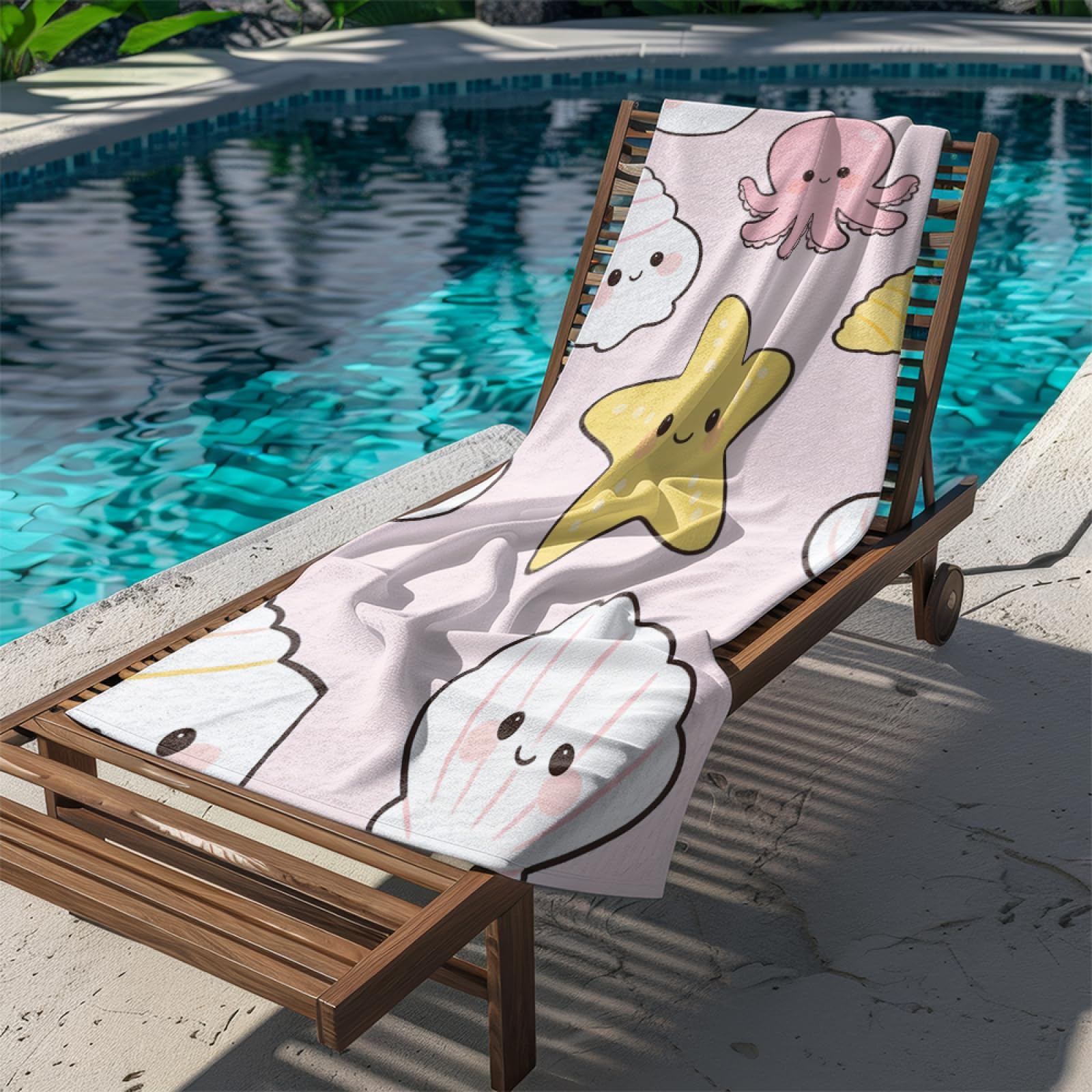 Drap de Plage XXL 200X200 Cartoon Jaune Serviettes de Plage en Microfibre,Serviette Piscine Extra Large sans Sable pour Adultes Séchage Rapide