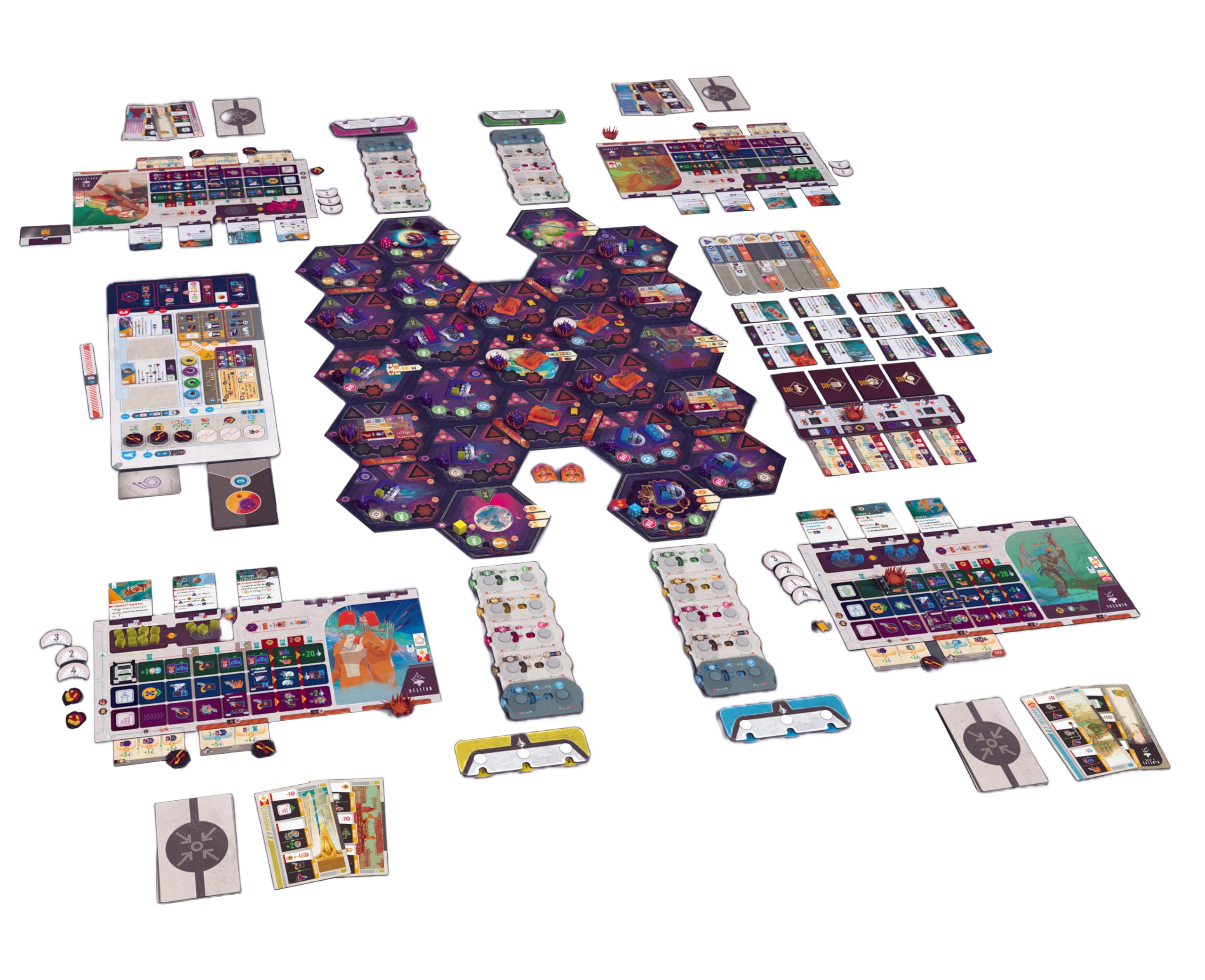 Voidfall - Gioco di Strategia Asimmetrico - Modalità Competitiva, Cooperativa o in Solitario -1-4 Giocatori - Età 14+ - Edizione Italiana