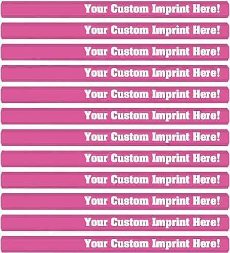 Miniatura 4 de Lápiz de carpintero personalizado azul brillante con tu nombre, logotipo o mensaje, paquete de 12 unidades, fabricado en Estados Unidos (azul