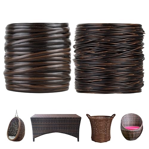 Patio Furniture Wicker Repair Kit Synthetic Rattan Material for Patio