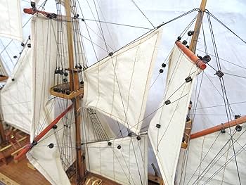 Amazon | 38インチ HMS エンデバー ジェームズ クック 帆船模型