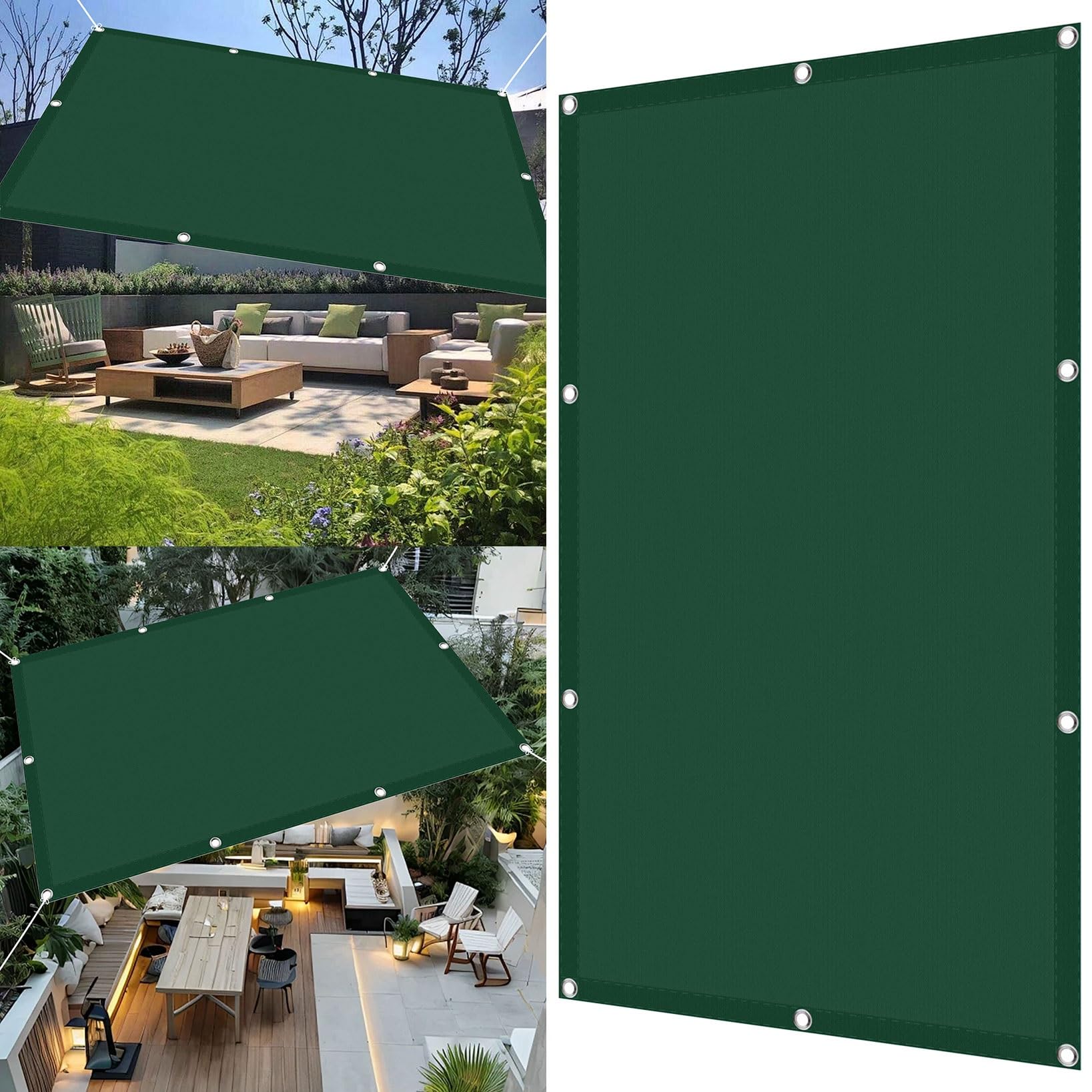 Voile d'ombrage 250x575 étanche : oubliez la canicule et la pluie sur votre terrasse