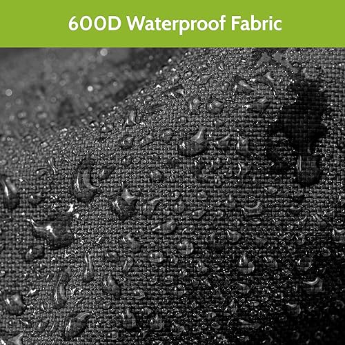 Miniatura 2 de Joiish Cubierta impermeable para parrilla Blackstone de 22 pulgadas con capucha, cubierta de parrilla resistente 600D con revestimiento a prueba de