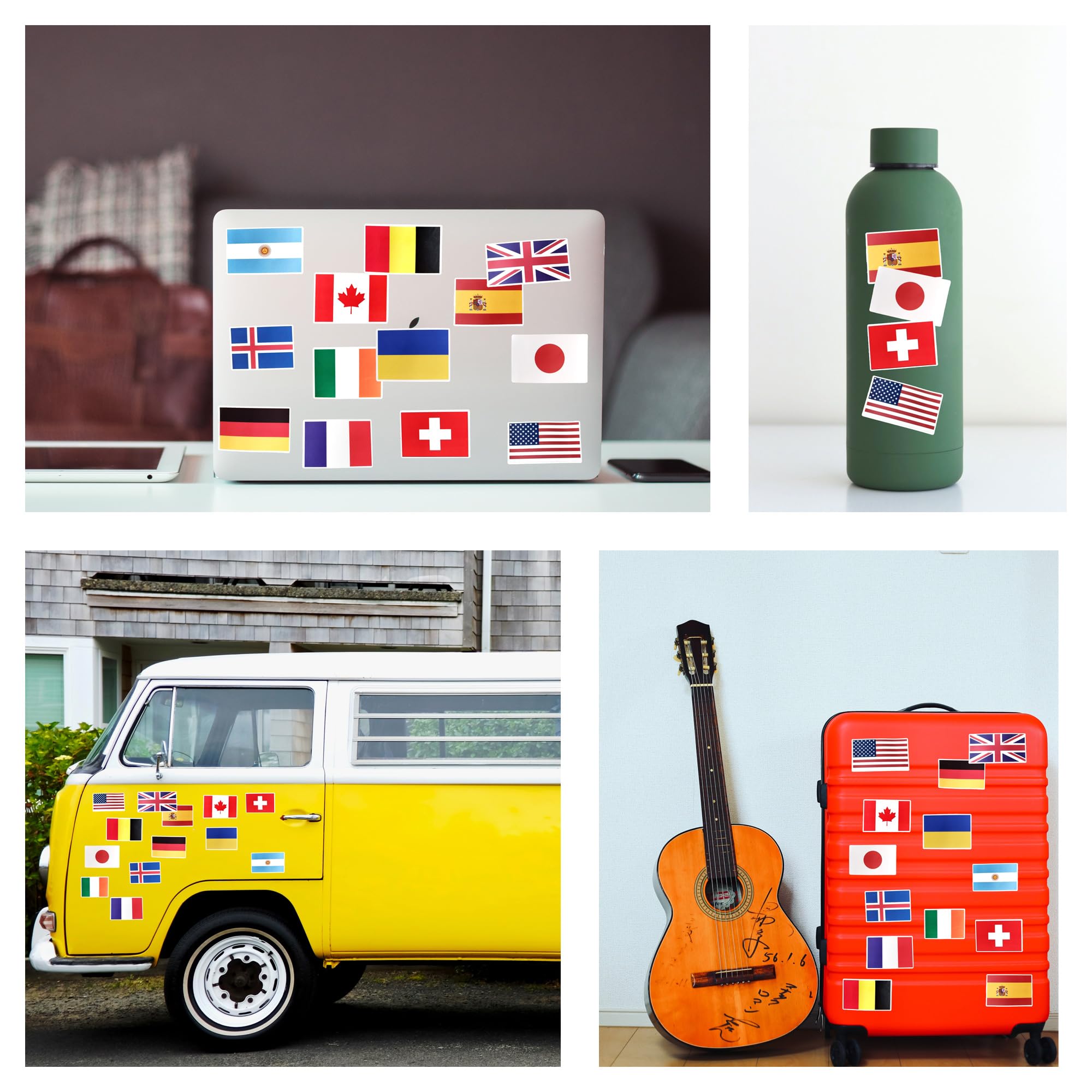 Bandiere Del Mondo Adesivi Auto Tuning Adesivi Moto Stickers - Foto 9