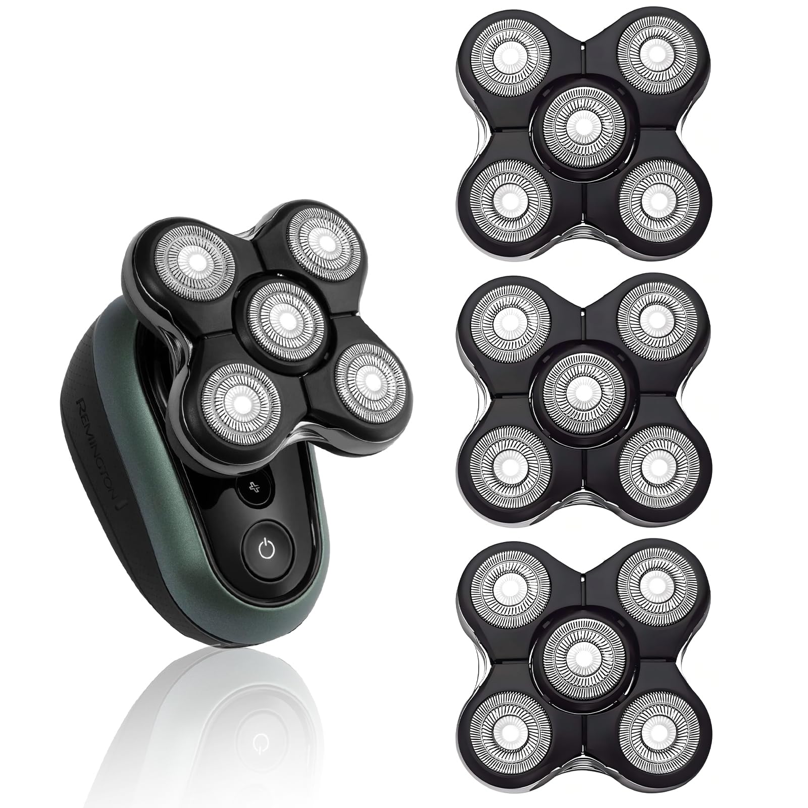 Cuchillas de afeitar compatibles con Remington XR1600, RX7, BOSS XR7120 - Piezas de repuesto para la serie XR7100 (3 piezas)