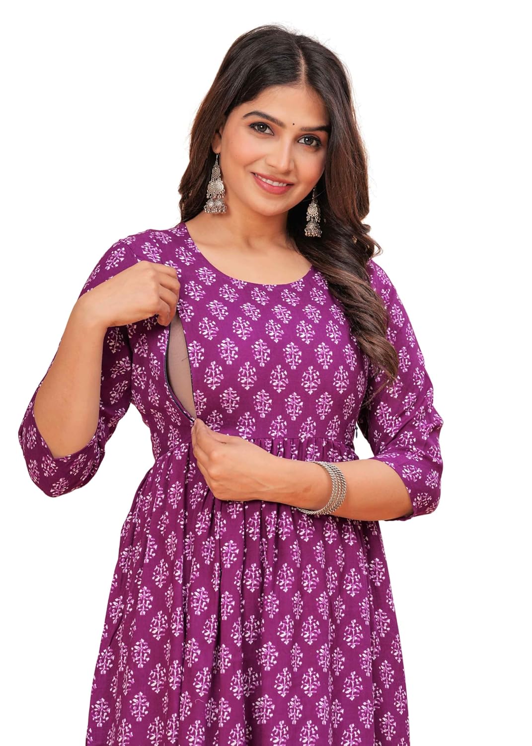 81VAhwWKuGL._SL1500_ Jikonet Women's Anarkali...