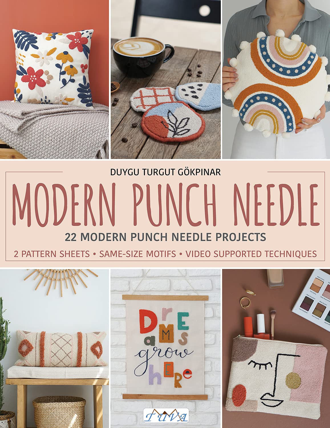 Tuva Publishing Modern Punch Needle: Modern and Fresh Punch Needle Projects